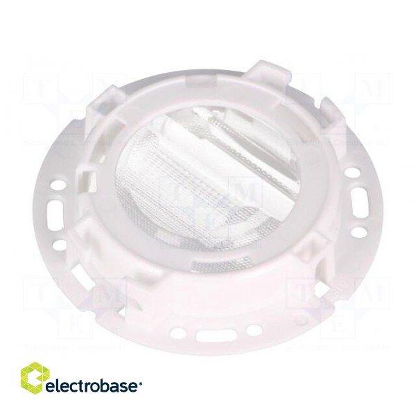 LED lens | round | plexiglass PMMA | transparent | CLL02,CLU02 image 2