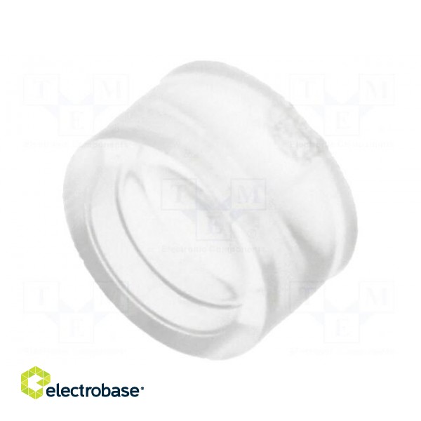 Lens for laser diode | Øout: 5.5mm | V: mono-aspherical | Thk: 2.7mm