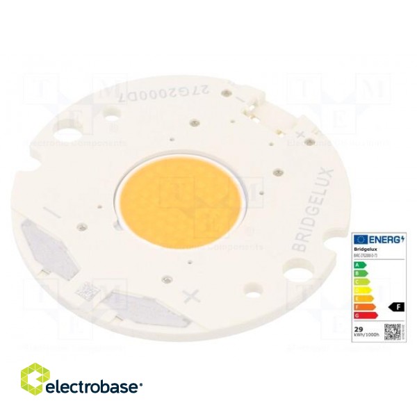 Power LED | COB | 120° | 500mA | P: 15.5W | 1828lm | Ø36.2mm | CRImin: 90 image 1