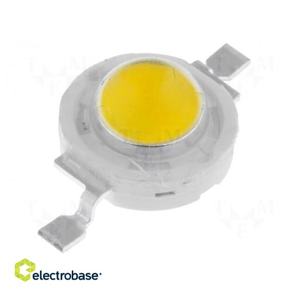 Power LED | white warm | 140° | 1400mA | P: 5W | 300lm | 3.3÷4V