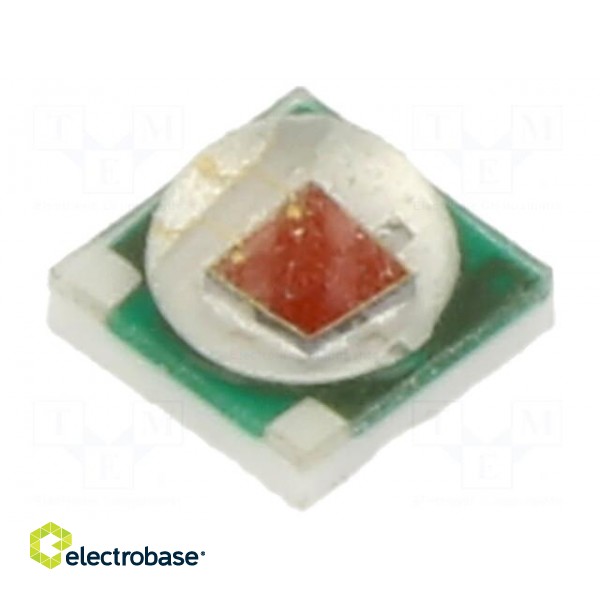 LED | red | 120° | 700mA | λd: 620÷630nm | 60÷80lm | 3.5x3.5x2mm | SMD