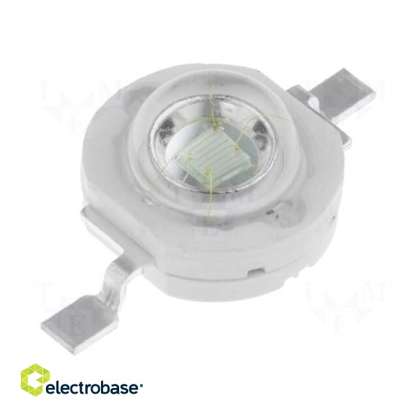 Power LED | green | 140° | 700mA | 525nm | P: 3W | 130lm | 3.5÷4.5V