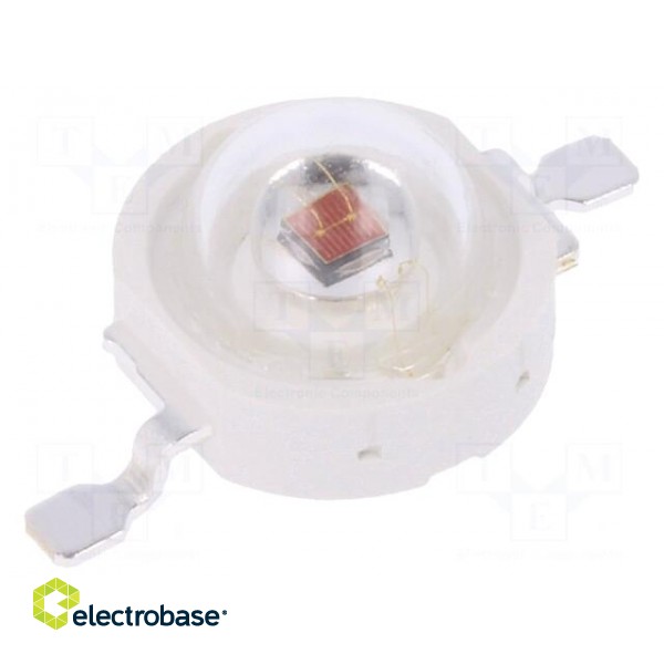 Power LED | red | 130° | 700mA | 613.5-631nm | Pmax: 3W | 99.6÷113.6lm