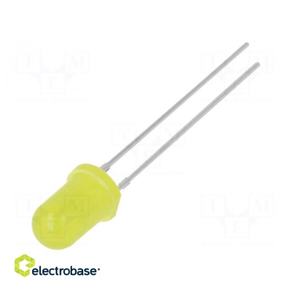 LED | 5mm | yellow | blinking | 220÷330mcd | 60° | 3÷5V | 20mA | 1.8Hz