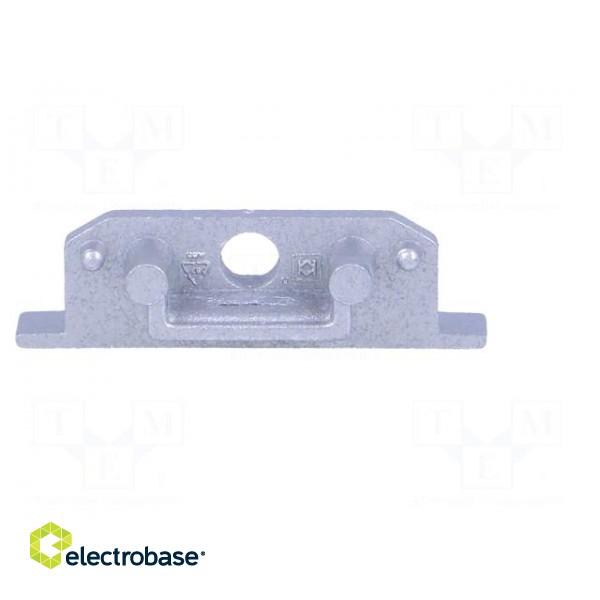 Cap for LED profiles | silver | ABS | Application: GROOVE14 | Pcs: 2 image 5