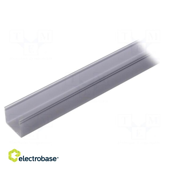 Cover for LED profiles | black | 1m | G22S | push-in image 2