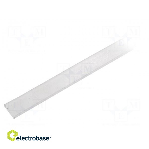 Cover for LED profiles | transparent | 1m | V: C | push-in image 1