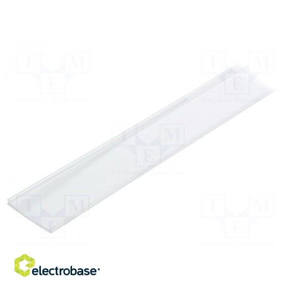 Cover for LED profiles | transparent | 1m | V: C9 | push-in image 1