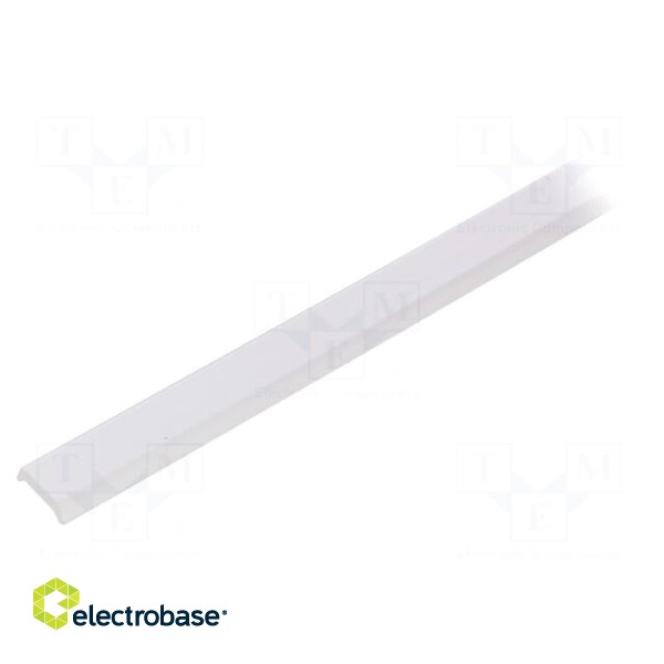 Cover for LED profiles | white | 1m | HS-11 | push-in image 1