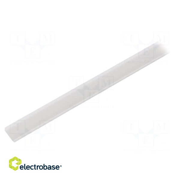 Cover for LED profiles | white | 1m | KA-T-11 | push-in image 2
