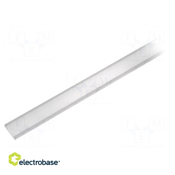 Cover for LED profiles | white | 1m | V: C | push-in image 1