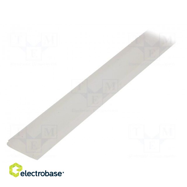 Cover for LED profiles | white | 2m | V: F | push-in image 2
