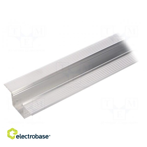 Profiles for LED modules | natural | L: 2m | LINEA-IN20 TRIMLESS image 1