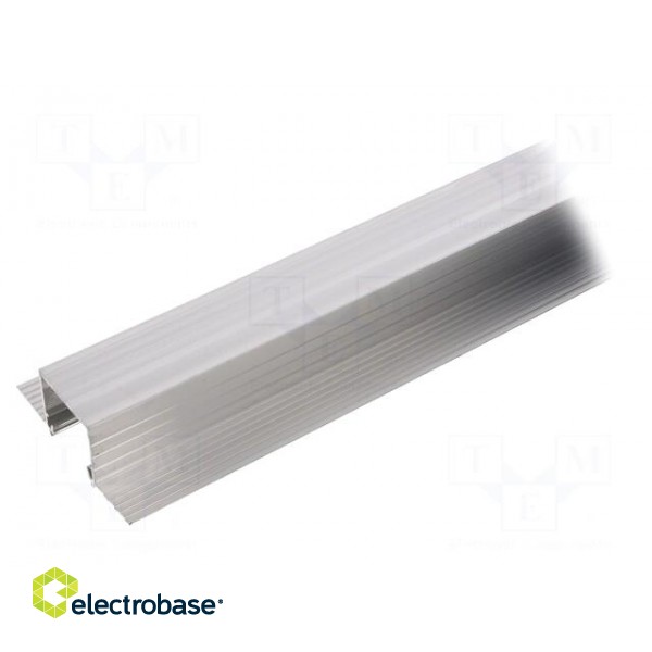 Profiles for LED modules | natural | L: 2m | LINEA-IN20 TRIMLESS image 2