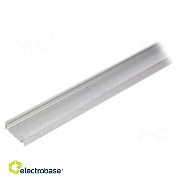 Profiles for LED modules | natural | L: 2m | SURFACE14 | aluminium image 1