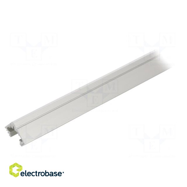 Profiles for LED modules | silver | L: 1m | 45-ALU | aluminium image 1