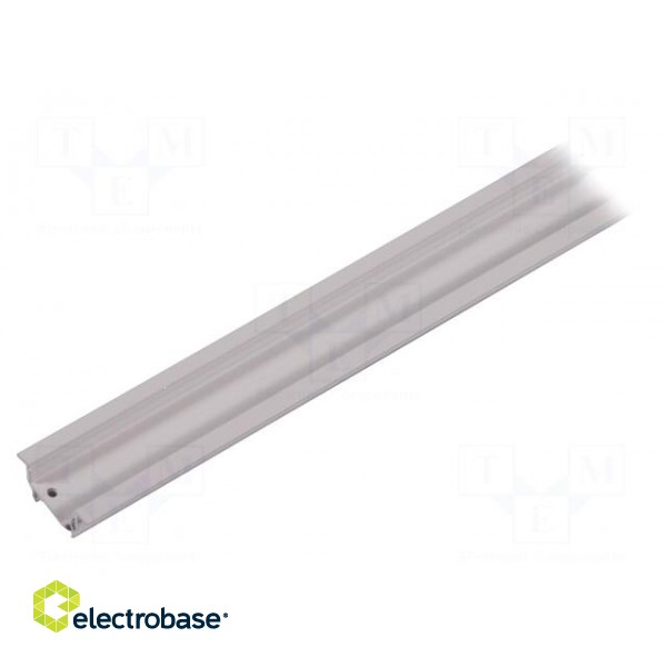 Profiles for LED modules | white | 1m | DIAGONAL14 | aluminium фото 2