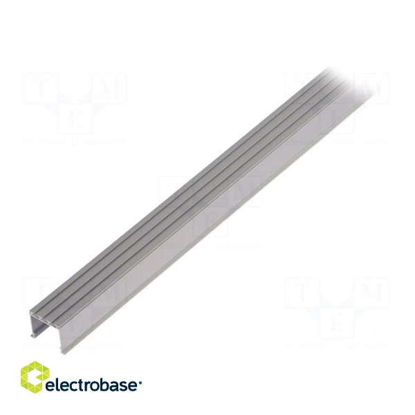 Profiles for LED modules | white | 1m | LOKOM | aluminium | varnished image 2