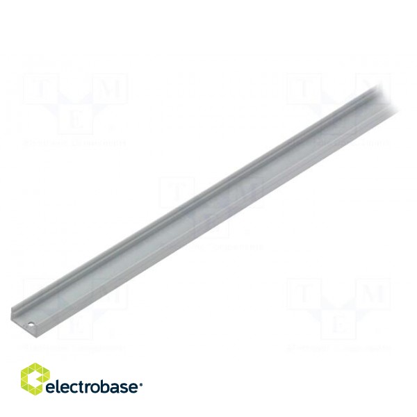 Profiles for LED modules | surface | white | L: 1m | aluminium image 1
