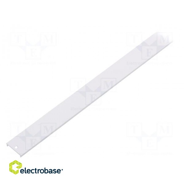 Profiles for LED modules | surface | white | L: 1m | aluminium paveikslėlis 2