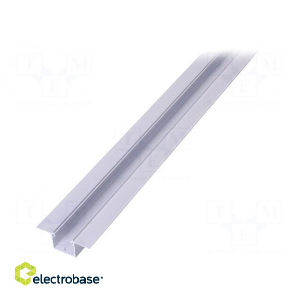 Profiles for LED modules | white | L: 1m | LINEA-IN20 TRIMLESS image 1