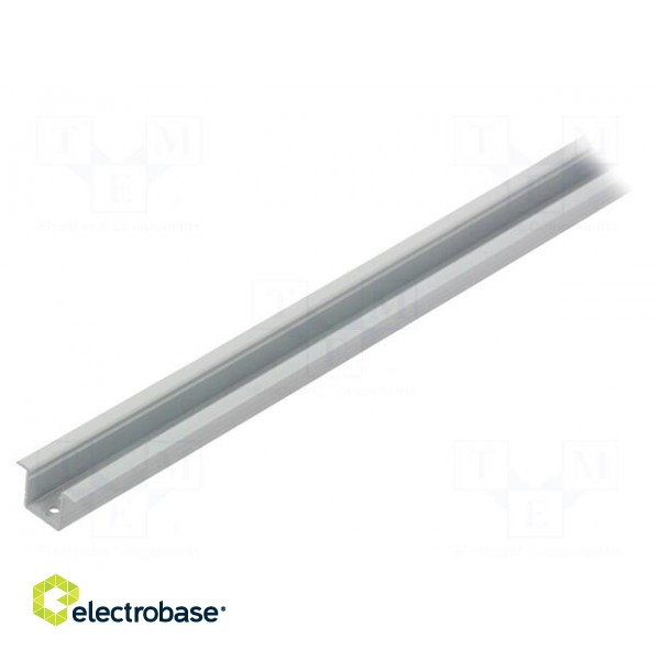 Profiles for LED modules | recessed | white | L: 1m | aluminium image 1