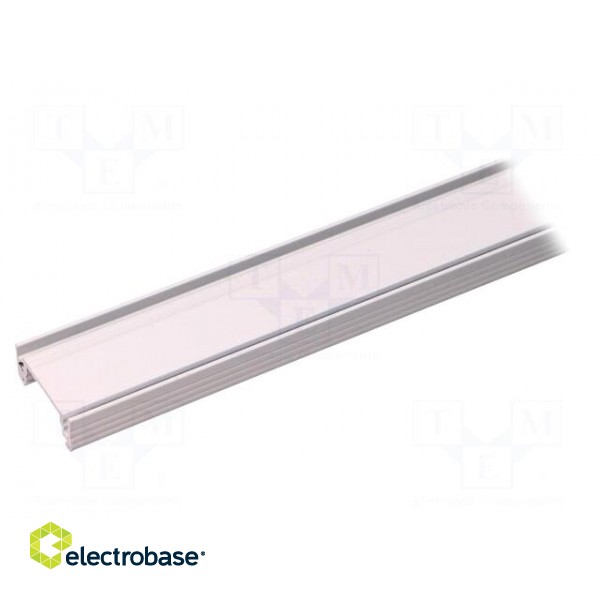 Profiles for LED modules | surface | white | L: 2m | aluminium image 2