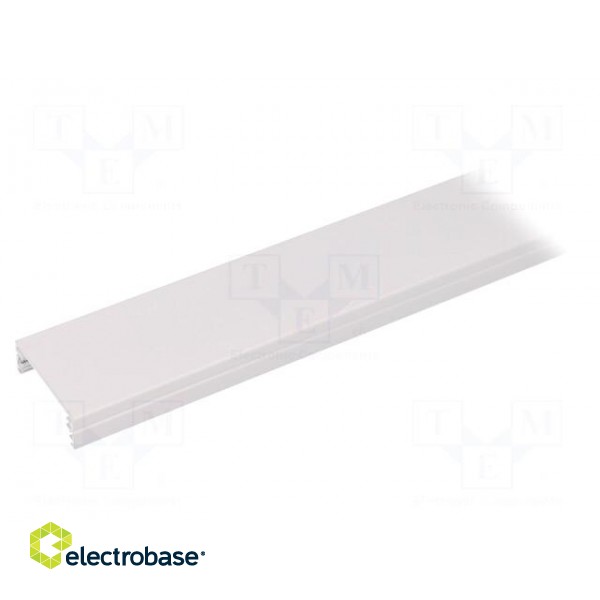 Profiles for LED modules | surface | white | L: 2m | aluminium фото 2