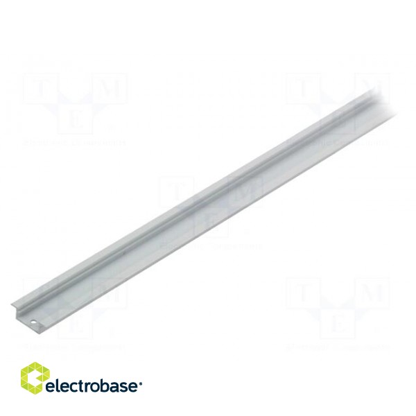 Profiles for LED modules | recessed | white | L: 1m | aluminium фото 1
