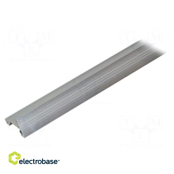Profiles for LED modules | angular | white | L: 2m | aluminium | 30/60° image 2