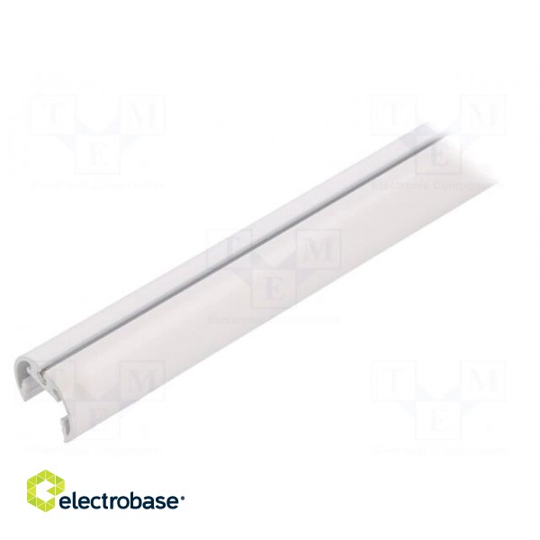 Profiles for LED modules | white | L: 2m | PEN12 | aluminium | oval image 2