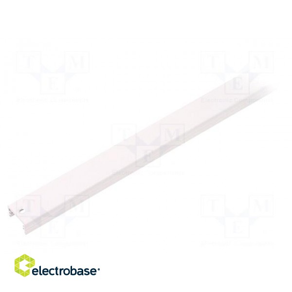 Profiles for LED modules | surface | white | L: 1m | aluminium image 2