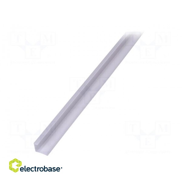 Profiles for LED modules | white | L: 2m | WALLE12 | aluminium image 1