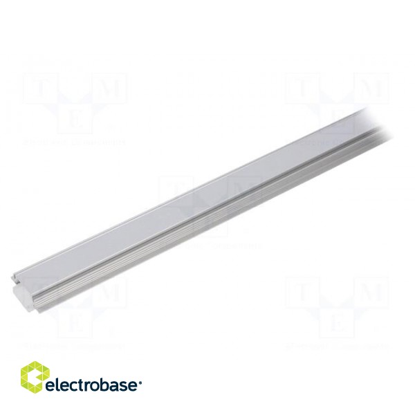 Profiles for LED modules | white | natural | L: 2m | GROOVE10 image 2