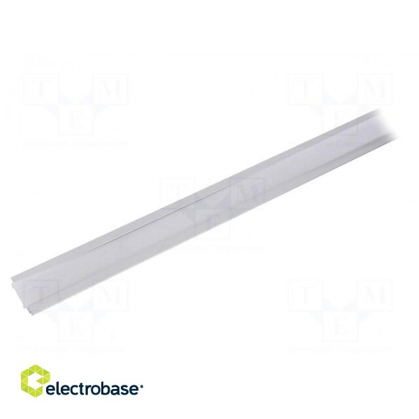 Profiles for LED modules | white | natural | L: 2m | GROOVE10 image 1