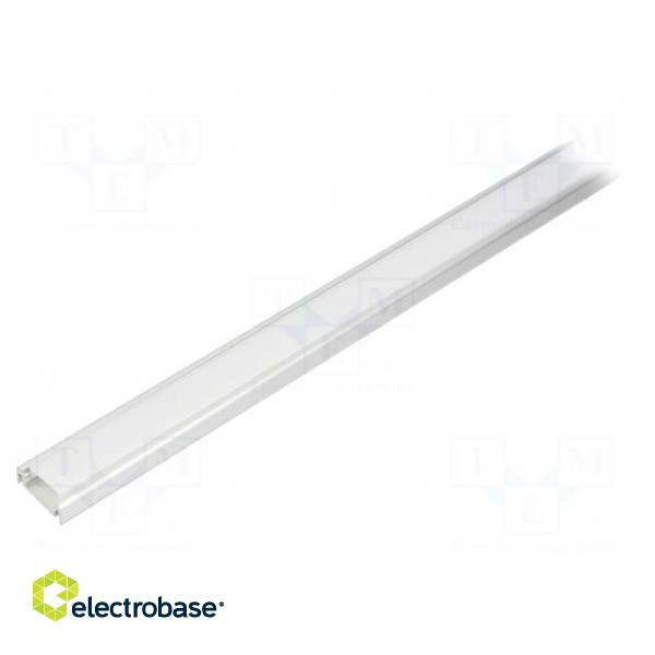 Profiles for LED modules | white | natural | L: 2m | SURFACE14 image 1