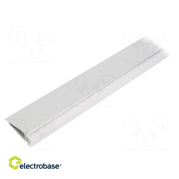 Profiles for LED modules | white | natural | L: 2m | WALLE12 | surface фото 1