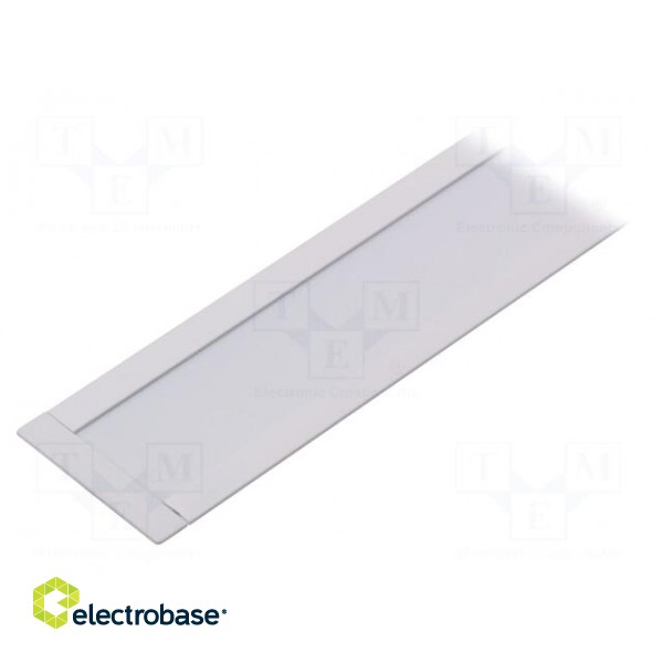 Profiles for LED modules | white | recessed | white | L: 1m | aluminium image 1