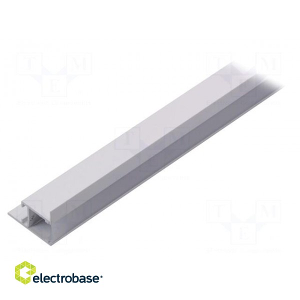 Profiles for LED modules | white | recessed | white | L: 1m | aluminium image 1