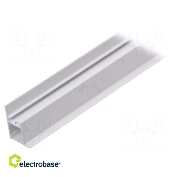 Profiles for LED modules | white | recessed | white | L: 1m | aluminium image 2