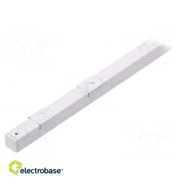 Profiles for LED modules | white | surface | white | L: 1m | aluminium image 2