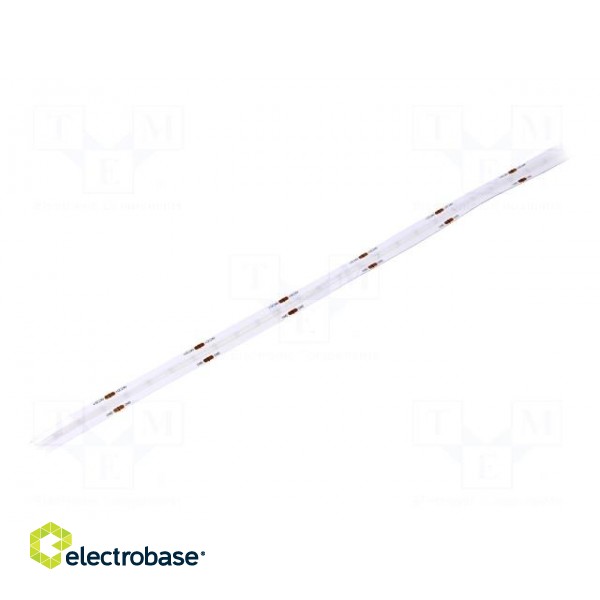 COB LED tape | blue | 24V | LED/m: 528 | 10mm | IP20 | 10W/m | CRImin: 80