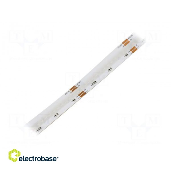 COB LED tape | RGB | 24V | LED/m: 840 | 10mm | IP20 | 5W/m | CRImin: 90