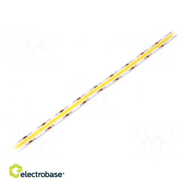 COB LED tape | white cold | 12V | LED/m: 528 | 10mm | IP20 | 10W/m