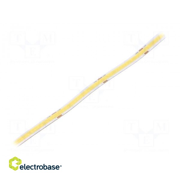 COB LED tape | white cold | 24V | 8mm | IP20 | 160° | 8W/m | CRImin: 90