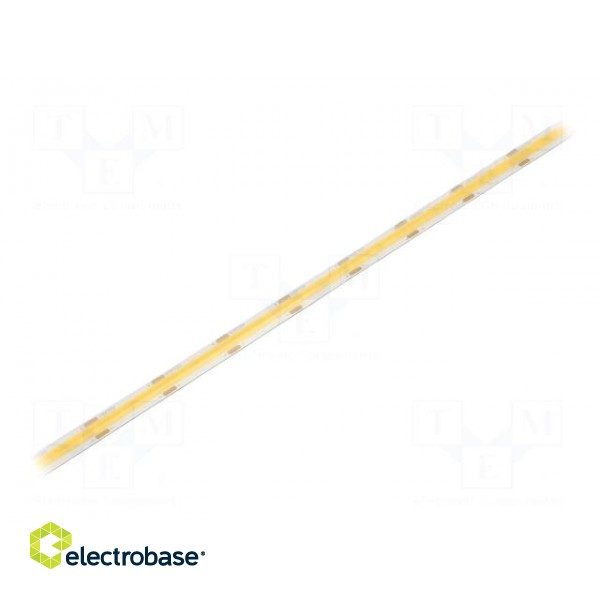 COB LED tape | white neutral | 12V | LED/m: 320 | 8mm | IP65 | 8W/m