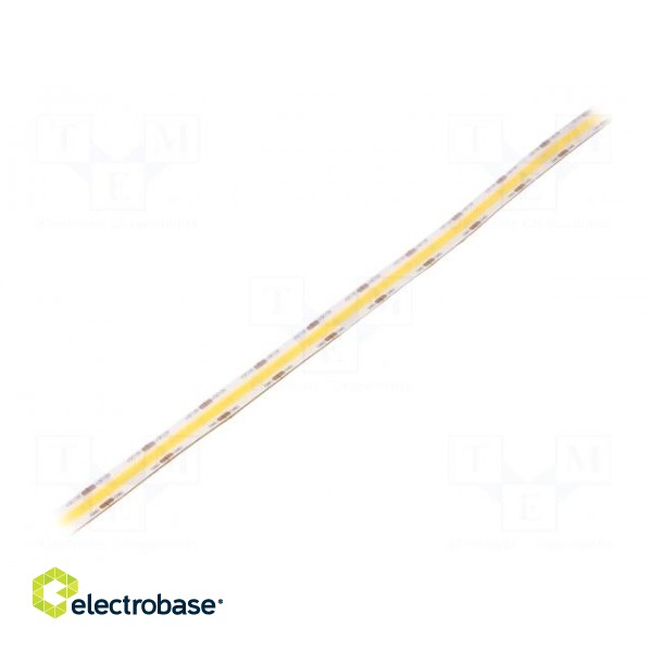 COB LED tape | white neutral | 12V | LED/m: 528 | 10mm | IP65 | 10W/m
