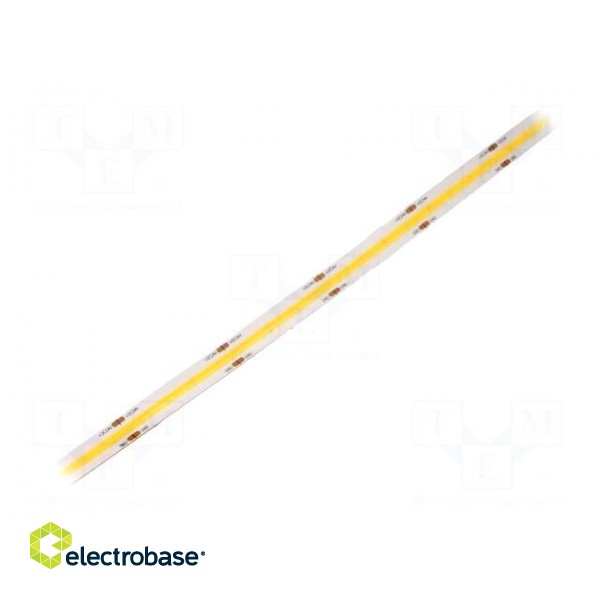 COB LED tape | white neutral | 24V | LED/m: 528 | 10mm | IP65 | 10W/m