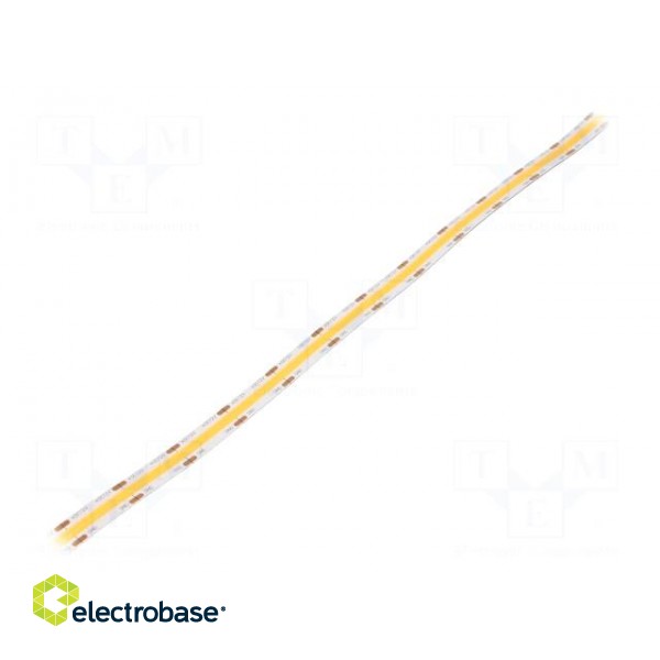 COB LED tape | white warm | 12V | LED/m: 528 | 10mm | IP20 | 10W/m