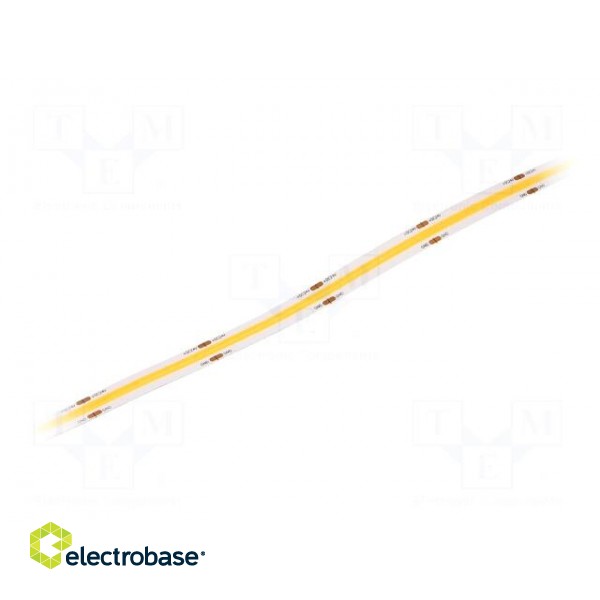 COB LED tape | white warm | 24V | LED/m: 528 | 10mm | IP20 | 10W/m